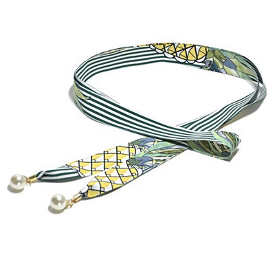 Elastne pehme kuldne õhuke vöö kett